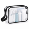 Custom Clear TPU TSA-Friendly Toiletry Bag with Wrist Strap