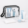 Custom Clear TPU TSA-Friendly Toiletry Bag with Wrist Strap