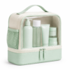 化妆包5展示图I Custom TPU Wet-Dry Toiletry Bag for Women with Clear Compartment
