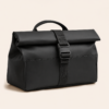 Custom TPU Waterproof Roll-Top Toiletry Bag with Quick-Release Buckle