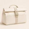 Custom TPU Waterproof Roll-Top Toiletry Bag with Quick-Release Buckle