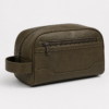 化妆包9展示图A Premium Vegan Leather Men's Dopp Kit | Luxury Travel Toiletry Bag with Front Zip Pocket