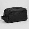化妆包9展示图G Premium Vegan Leather Men's Dopp Kit | Luxury Travel Toiletry Bag with Front Zip Pocket