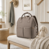 Premium Mommy Diaper Backpack in modern nursery setting