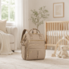 Nylon Mommy Diaper Backpack lifestyle product scene