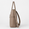 妈妈包8展示图B PU Vegan Leather Convertible Diaper Backpack Tote side view