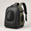 Custom Molded EVA Semi-Rigid Pet Travel Backpack with Multi-Side Ventilation