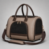 Custom Molded EVA Foldable Luxury Pet Carrier Tote with Mesh Ventilation
