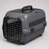 Custom Molded PP Hard-Shell Pet Travel Carrier with Metal Door & Top Opening