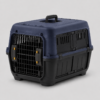 Navy Blue Molded PP Pet Transport Crate