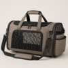 Custom RPET Soft-Sided Pet Travel Carrier with Mesh Ventilation & Shoulder Strap