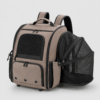 Custom RPET Expandable Pet Backpack Carrier with Large Side Mesh Extension