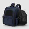 Custom RPET Expandable Pet Backpack Carrier with Large Side Mesh Extension