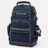 Custom 1680D Heavy-Duty Electrician Tool Backpack with Molded Base & Multi-Pocket Organizer
