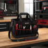 Professional 900D Contractor Tool Tote in Workshop Environment