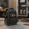 Heavy Duty Professional Tool Backpack in Workshop Environment