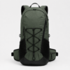 登山包10产品展示图F Forest green hiking backpack with front elastic bungee cord