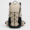 登山包10产品展示图H Khaki hiking backpack with front elastic cord and padded hip belt