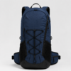 登山包10产品展示图I Navy blue hiking backpack with front bungee cord for OEM customization