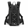 Custom Reflective Hiking Backpack with Front Bungee Cord and Padded Hip Belt