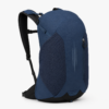 登山包3产品展示图H Navy blue custom hiking backpack with adjustable carrying system