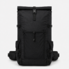 Custom Roll Top Hiking Backpack with Front Stretch Pocket and Hip Belt