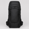 Custom 65L Trekking Backpack front view in black