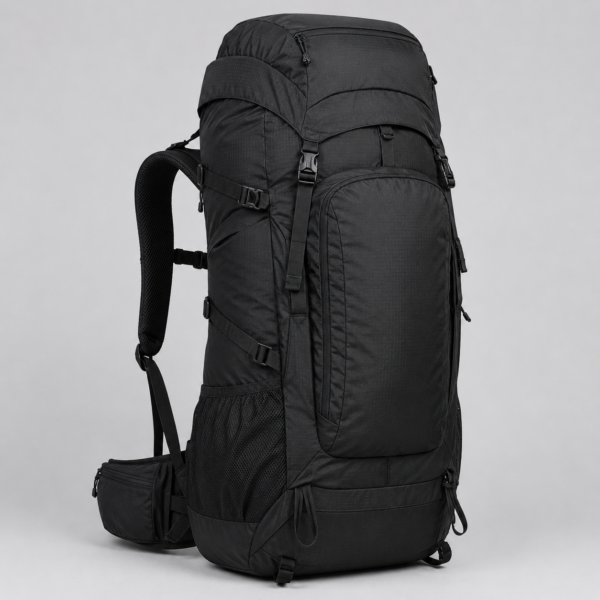 Custom 65L Professional Trekking Backpack with Adjustable Suspension