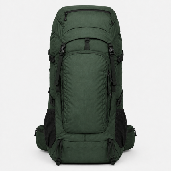 Custom 65L Professional Trekking Backpack with Adjustable Suspension