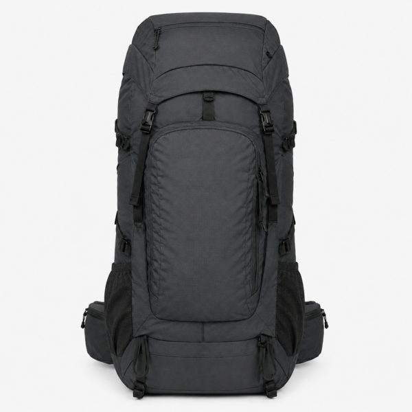 Custom 65L Professional Trekking Backpack with Adjustable Suspension