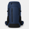 Navy blue custom multi-pocket hiking backpack front view