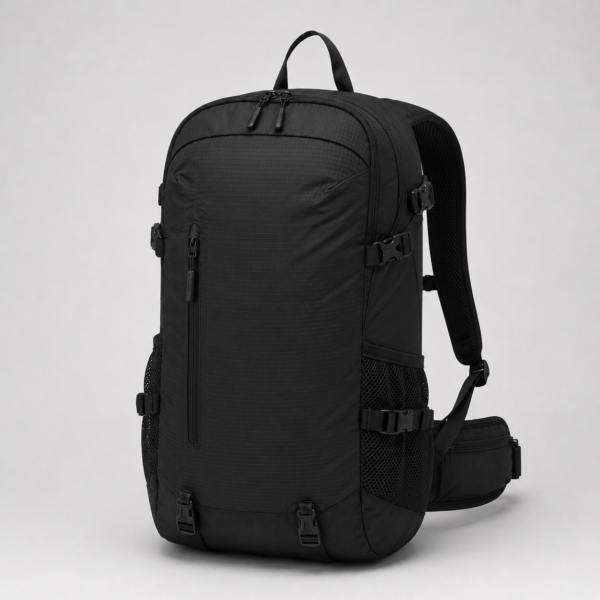 登山包9产品展示图G Custom 20L Ultralight Hiking Backpack with Vertical Front Zip Pocket