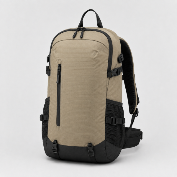 登山包9产品展示图J Custom 20L Ultralight Hiking Backpack with Vertical Front Zip Pocket