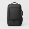 Custom Full-Open Business Travel Laptop Backpack with Separate Bottom Compartment