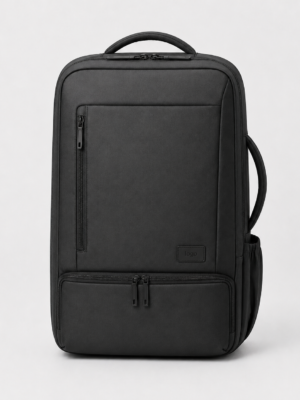 Custom Full-Open Business Travel Laptop Backpack with Separate Bottom Compartment