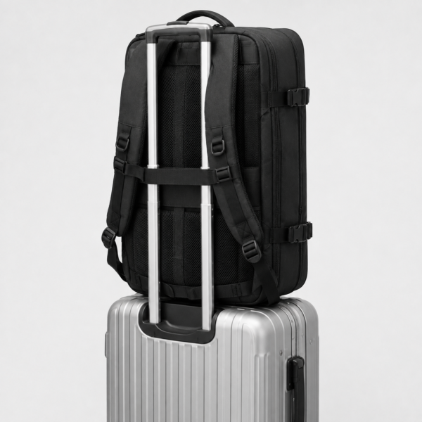 Custom Expandable Vacuum Compression Travel Laptop Backpack