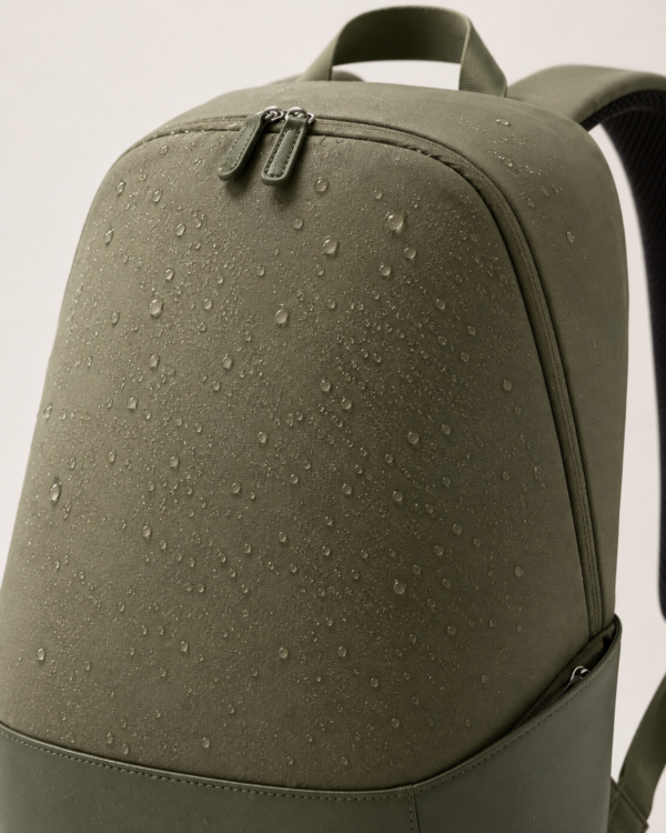 笔记本电脑包产品4展示图F RPET laptop backpack fabric with optional water-repellent treatment