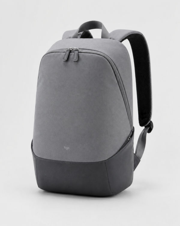 笔记本电脑包产品4展示图J Custom RPET Recycled Polyester Minimalist Laptop Backpack