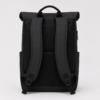 RPET laptop backpack with breathable padded back panel