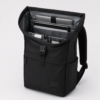 Custom RPET Roll-Top Laptop Backpack with Organized Interior