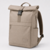 Custom RPET Roll-Top Laptop Backpack with Organized Interior