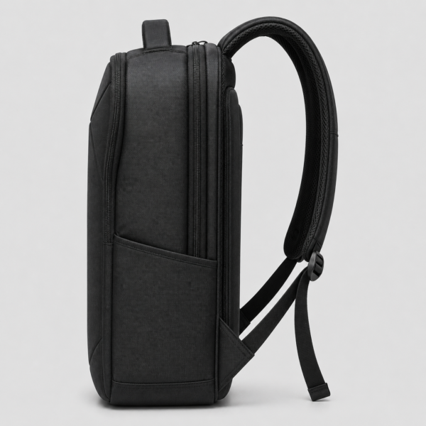 笔记本电脑包产品6展示图B 1680D ballistic nylon laptop backpack side view
