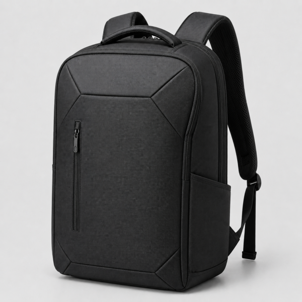 笔记本电脑包产品6展示图D Structured gaming laptop backpack with geometric front panel