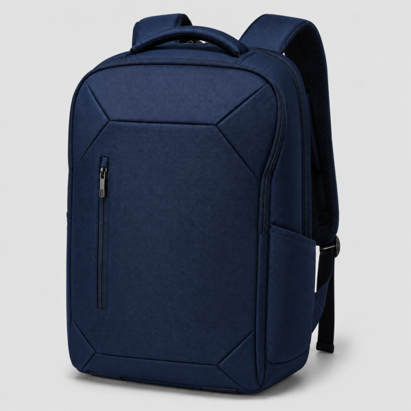 笔记本电脑包产品6展示图H Wholesale 1680D gaming laptop backpack in navy blue