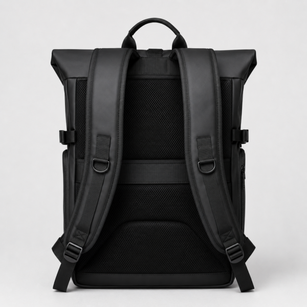 笔记本电脑包产品7展示图G Custom TPU-Coated Roll-Top Laptop Backpack with Tech Organizer