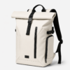 笔记本电脑包产品7展示图L Private label TPU roll top laptop backpack in sand beige