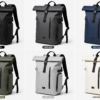 笔记本电脑包产品7展示图M TPU roll top laptop backpack color options for OEM customization
