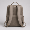 RPET women's commuter laptop backpack with padded shoulder straps