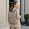 Custom RPET Women's Wide-Opening Commuter Laptop Backpack