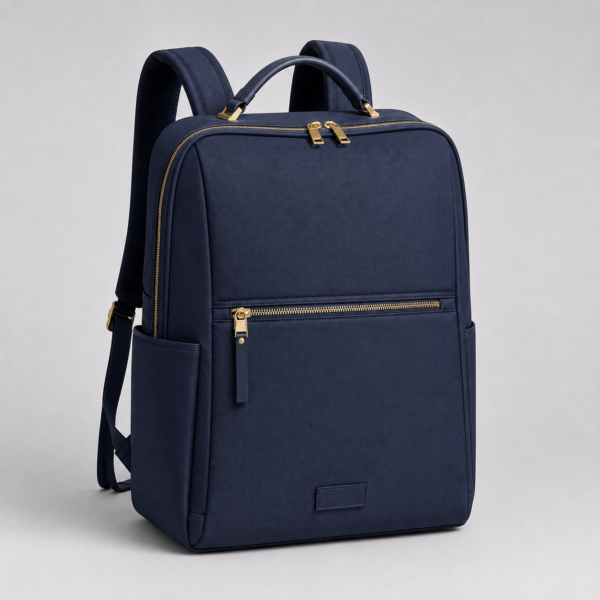 Custom RPET Women's Wide-Opening Commuter Laptop Backpack